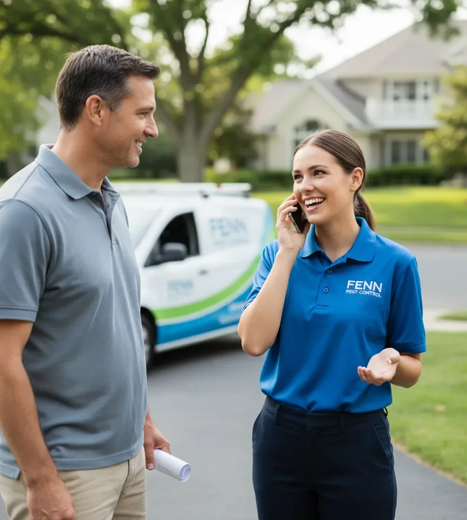 Fenn Pest Control customer support in Narvon